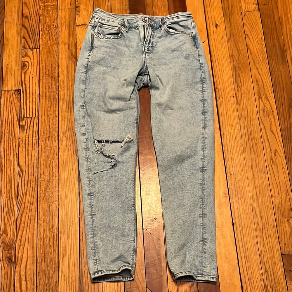 Light Blue American Eagle Women's Jeans